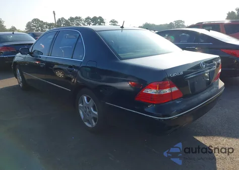 2004 Lexus Ls 430 z USA, uszkodzony, nr VIN JTHBN36F640134491